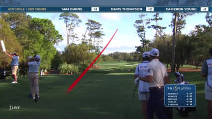 Cameron Young | Round 1 | 4th hole | Shot 1 | 2026 THE PLAYERS