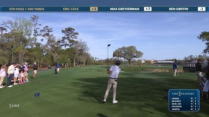 Eric Cole | Round 2 | 9th hole | Shot 1 | 2025 THE PLAYERS