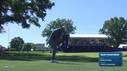 Si Woo Kim | Round 4 | 8th hole | Shot 2 | 2026 Truist Championship