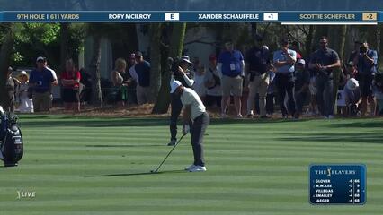 Scottie Scheffler | Round 1 | 9th hole | Shot 2 | 2025 THE PLAYERS