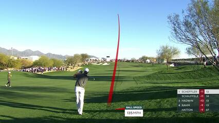 Scottie Scheffler | 2023 WM Phoenix Open | Round 3 | 14th hole | Shot 2