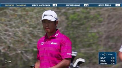 Hideki Matsuyama | Round 2 | 2nd hole | Shot 3 | 2025 THE PLAYERS