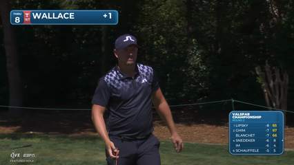 Matt Wallace | Round 2 | 8th hole | Shot 3 | 2026 Valspar