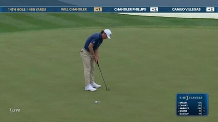 Will Chandler | Round 4 | 14th hole | Shot 5 | 2025 THE PLAYERS