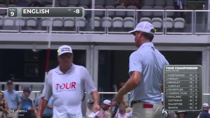 Harris English | Round 4 | 9th hole | Shot 3 | 2025 TOUR Championship