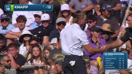 Jake Knapp | Round 4 | 18th hole | Shot 4 | 2026 The Genesis