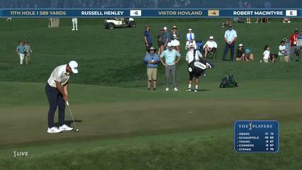 Viktor Hovland | Round 2 | 11th hole | Shot 4 | 2026 THE PLAYERS