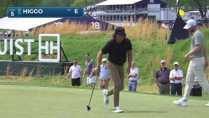Garrick Higgo | Round 1 | 14th hole | Shot 3 | 2025 Truist Championship