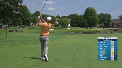 Sam Stevens | Round 4 | 2nd hole | Shot 2 | 2025 3M Open