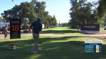 Lanto Griffin | Round 4 | 18th hole | Shot 1 | 2025 Procore