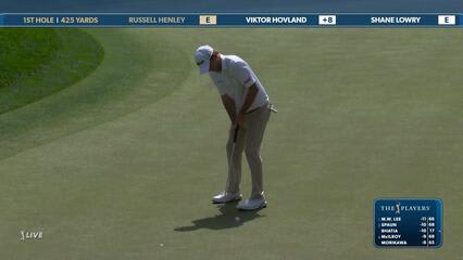 Russell Henley | Round 2 | 1st hole | Shot 4 | 2025 THE PLAYERS