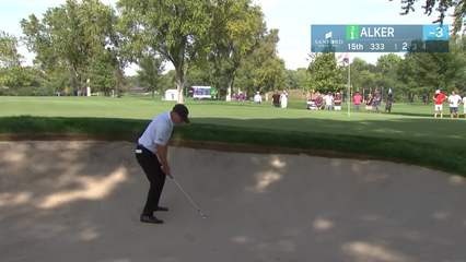 Steven Alker | Round 1 | 15th hole | Shot 2 | 2025 Sanford Int