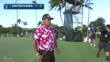 Hideki Matsuyama | Round 2 | 14th hole | Shot 4 | 2026 Sony Open