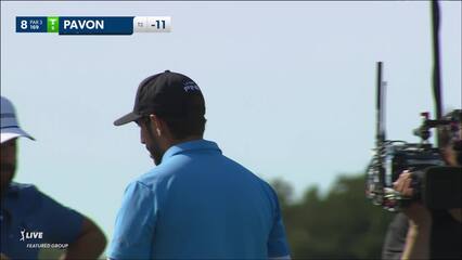 Matthieu Pavon | 2024 Farmers | Round 4 | 8th hole | Shot 1