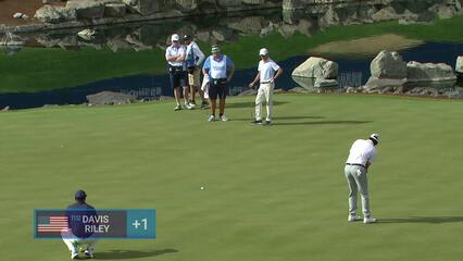 Davis Riley | Round 1 | 17th hole | Shot 3 | 2025 The American Express