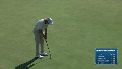 Patton Kizzire | Round 1 | 18th hole | Shot 4 | 2025 ISCO Championship