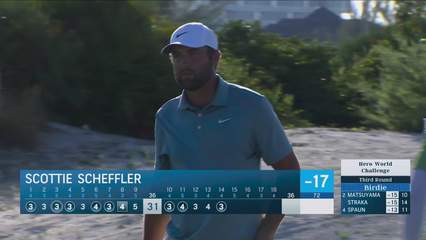 Scottie Scheffler | Round 3 | 14th hole | Shot 3 | 2025 Hero World Challenge