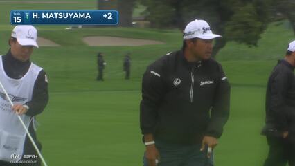 Hideki Matsuyama | Round 1 | 15th hole | Shot 4 | 2025 Genesis