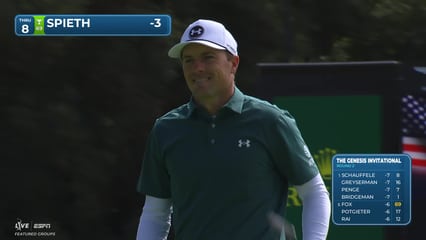 Jordan Spieth | Round 2 | 8th hole | Shot 4 | 2026 The Genesis
