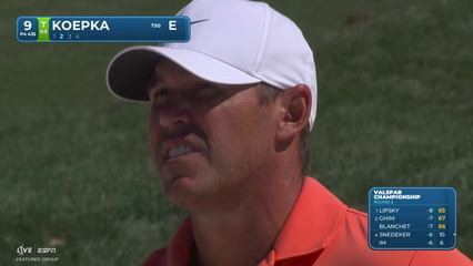 Brooks Koepka | Round 2 | 9th hole | Shot 2 | 2026 Valspar