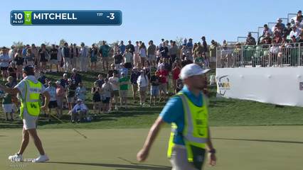 Keith Mitchell | Round 3 | 10th hole | Shot 4 | 2026 WM Phoenix Open