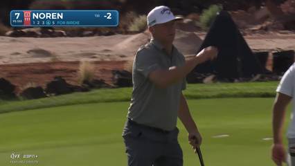 Alex Noren | Round 1 | 7th hole | Shot 4 | 2025 Bank of Utah