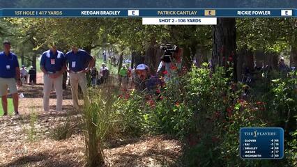 Patrick Cantlay | Round 1 | 1st hole | Shot 2 | 2025 THE PLAYERS
