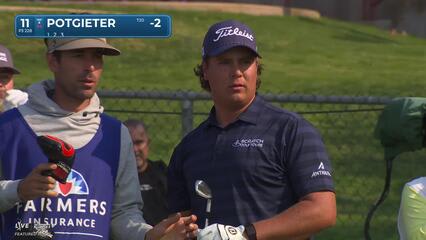 Aldrich Potgieter | Round 3 | 11th hole | Shot 1 | 2025 Farmers