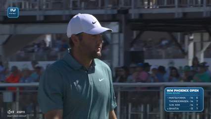 Scottie Scheffler | Round 4 | 10th hole | Shot 4 | 2026 WM Phoenix Open