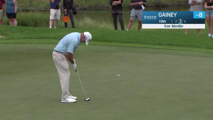 Tommy Gainey | Round 2 | 10th hole | Shot 3 | 2025 Rogers Charity