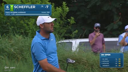 Scottie Scheffler | Round 2 | 6th hole | Shot 1 | 2026 3M Open