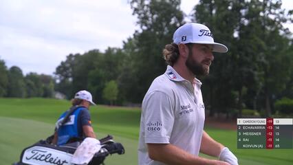 Cameron Young | Round 3 | 14th hole | Shot 3 | 2025 Wyndham