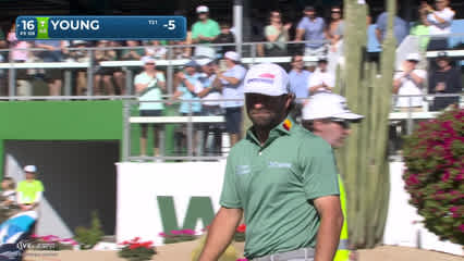 Cameron Young | Round 3 | 16th hole | Shot 1 | 2026 WM Phoenix Open