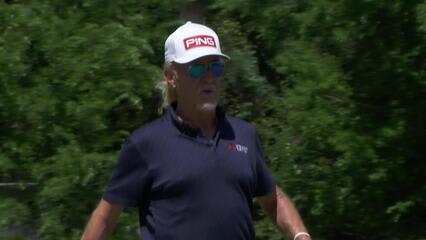 Miguel Angel Jiménez | Round 3 | 11th hole | Shot 4 | 2025 Insperity Invit