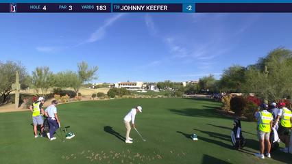 John Keefer | Round 2 | 4th hole | Shot 1 | 2026 WM Phoenix Open