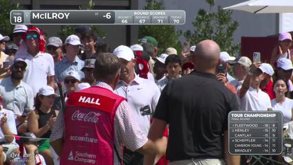 Rory McIlroy | Round 4 | 18th hole | Shot 4 | 2025 TOUR Championship