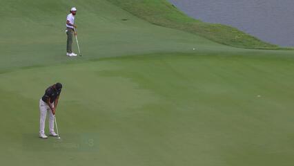 Aaron Rai | Round 1 | 17th hole | Shot 2 | 2025 Zurich Classic