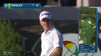 Russell Henley | Round 2 | 16th hole | Shot 1 | 2026 Arnold Palmer