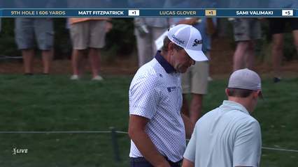 Lucas Glover | Round 1 | 9th hole | Shot 5 | 2026 THE PLAYERS