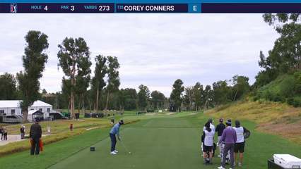 Corey Conners | Round 2 | 4th hole | Shot 1 | 2026 The Genesis