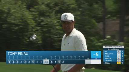 Tony Finau | Round 2 | 13th hole | Shot 3 | 2026 Truist Championship