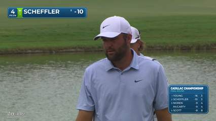 Scottie Scheffler | Round 4 | 4th hole | Shot 3 | 2026 Cadillac
