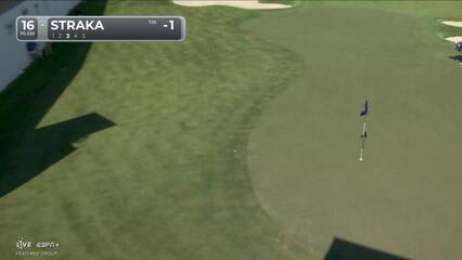 Sepp Straka | Round 1 | 16th hole | Shot 3 | 2025 FedEx St. Jude