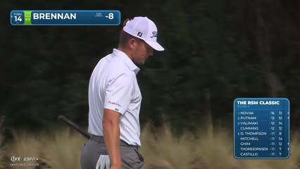 Michael Brennan | Round 2 | 5th hole | Shot 3 | 2025 The RSM Classic