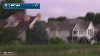 Max Homa | Round 1 | 16th hole | Shot 1 | 2025 3M Open