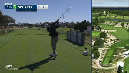 Matt McCarty | Round 1 | 15th hole | Shot 1 | 2024 The RSM Classic