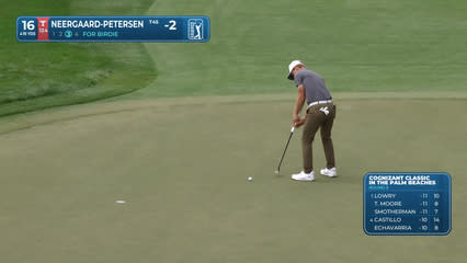 Rasmus Neergaard-Petersen | Round 3 | 16th hole | Shot 3 | 2026 Cognizant Classic