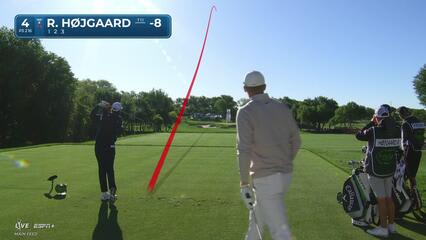 Rasmus Højgaard | Round 2 | 4th hole | Shot 1 | 2025 THE CJ CUP