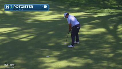 Aldrich Potgieter | Round 3 | 14th hole | Shot 5 | 2025 Rocket Classic