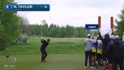 Nick Taylor | Round 1 | 8th hole | Shot 1 | 2025 RBC Canadian